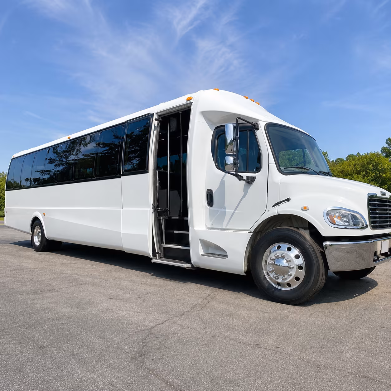 newton corporate event transportation onboard seating
