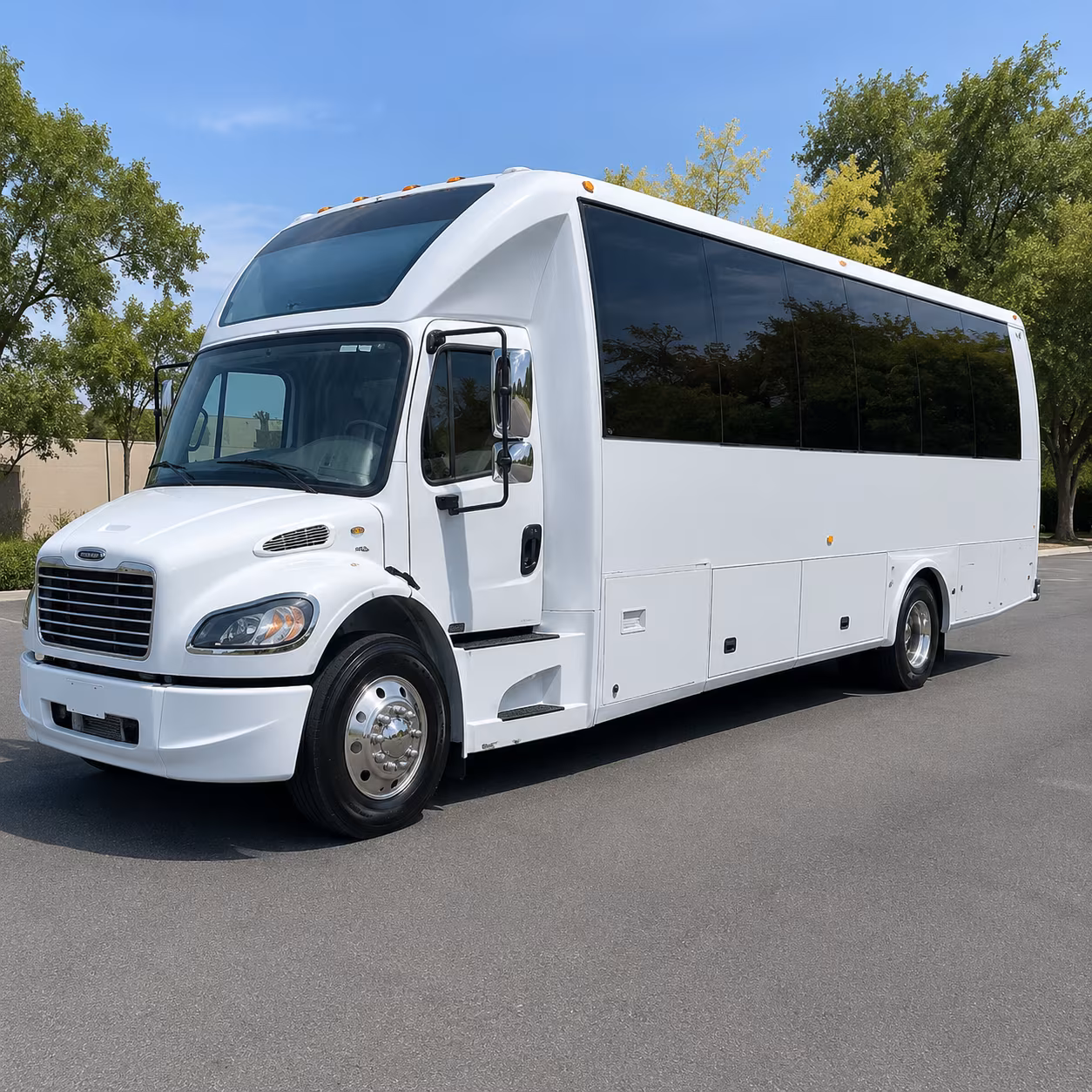 newton party bus booking step 1