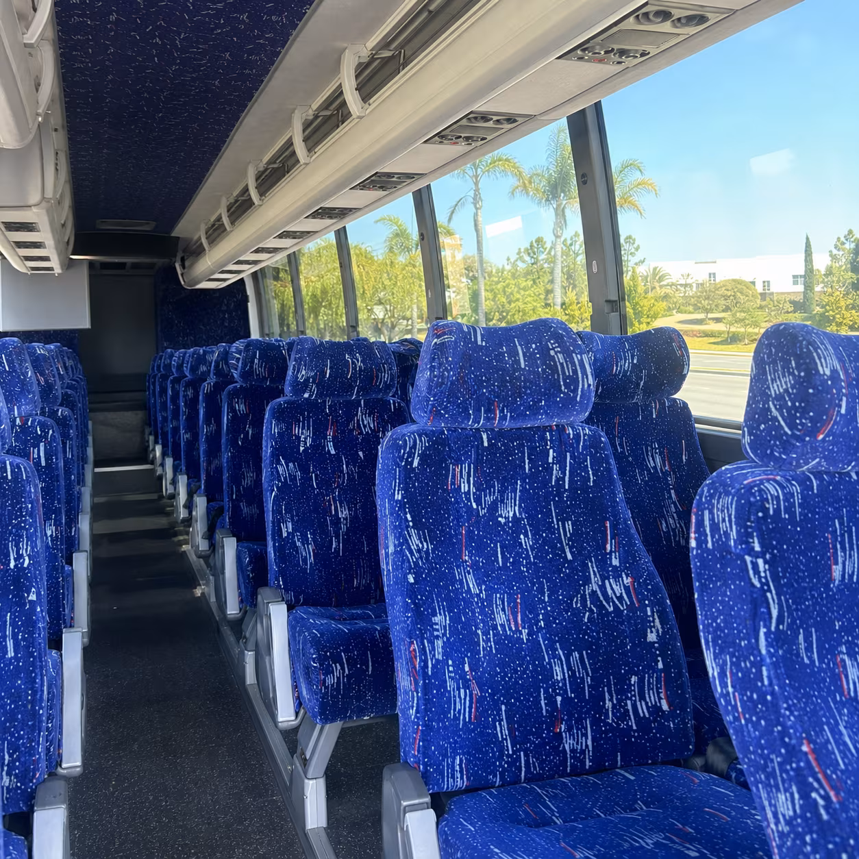 newton private event transportation onboard seating